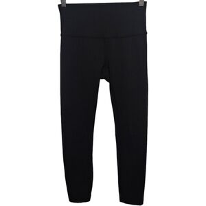 Lululemon High Waisted Black Thick Leggings